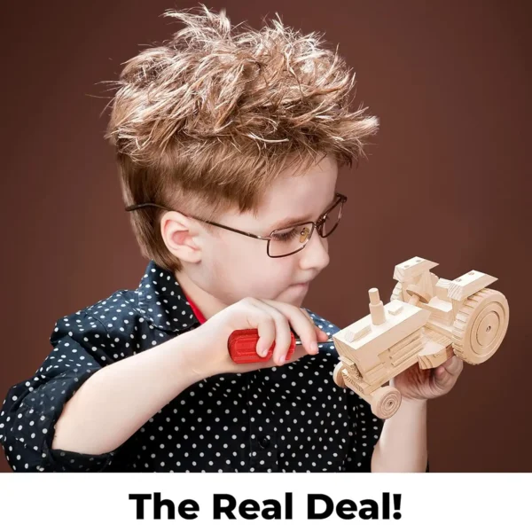 Woodworking Building Kit for Kids - Image 4