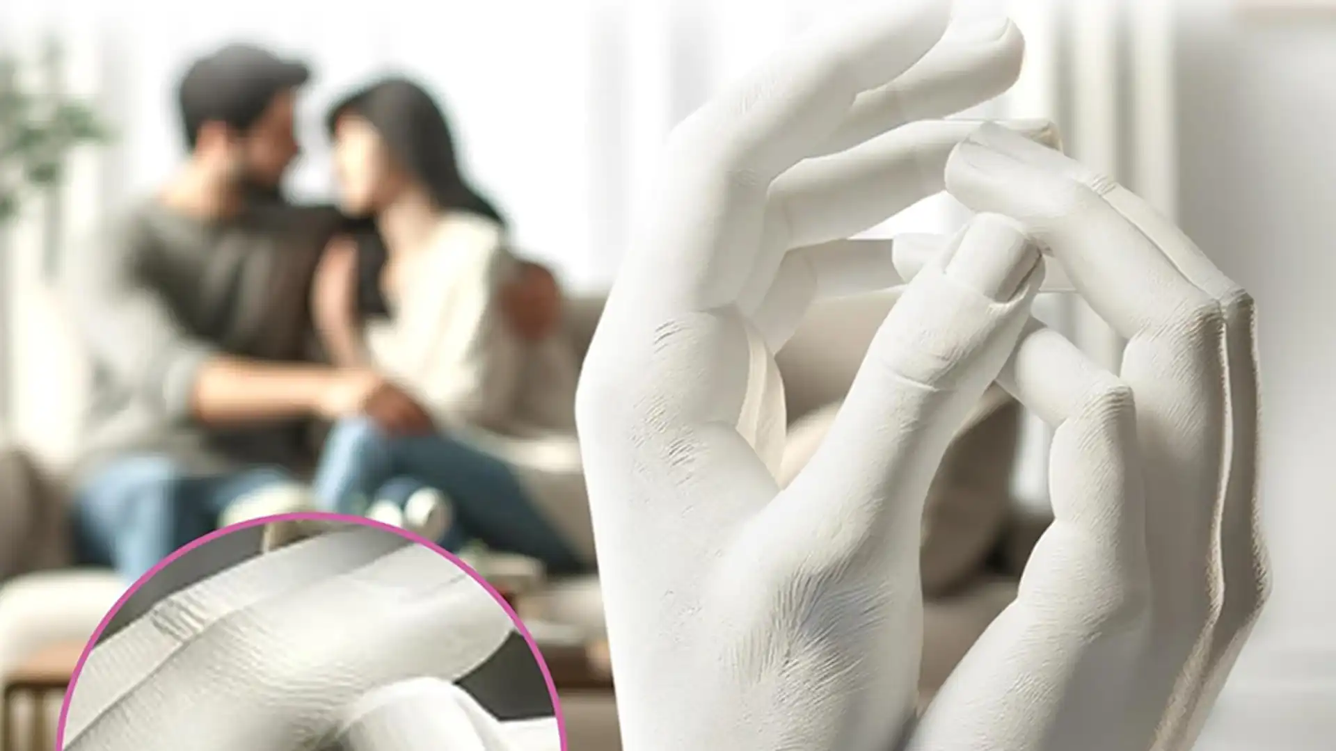 Hand Casting Kit 3 A complete hand casting kit with molding powder, casting stone, gloves, and tools, designed for creating detailed plaster sculptures of joined hands — perfect for couples, families, or keepsake gifts.